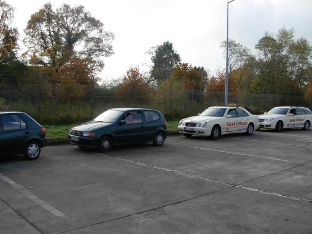 Warteschlange zur Übung  Slalom